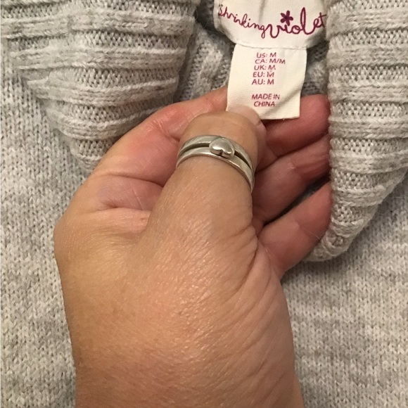 Womens Shrinking Violet Sweater - Picture 3 of 4